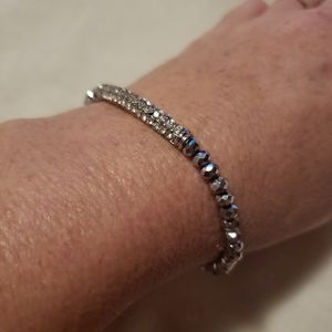3/$10- Stretch CZ Pavebar bracelet